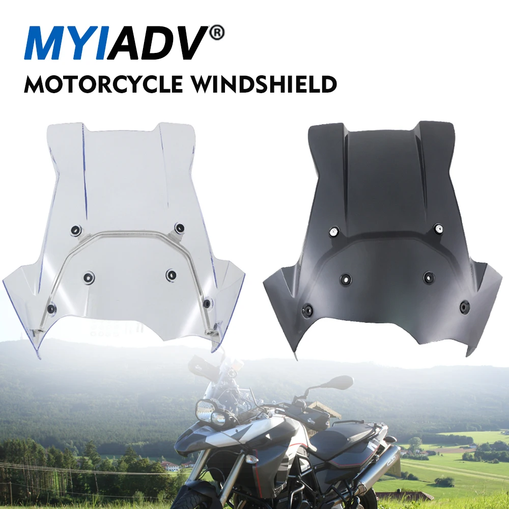 

Motorcycle Windshield For BMW F800GS F650GS F800 F650 GS Windscreen ABS Wind Deflector And Navigation Mounting Bracket 2008-2016