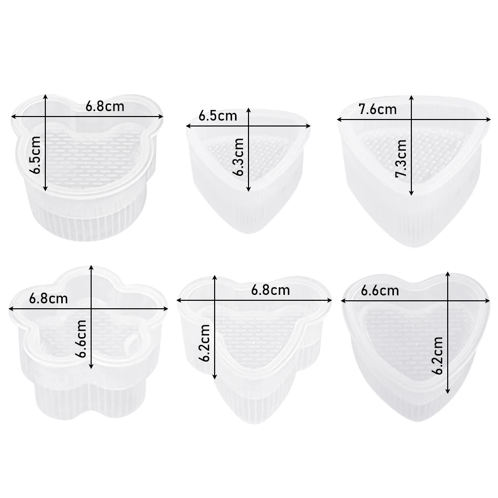 1 шт. 6 форм рисовая форма для суши рисовый онигири устройство приготовления пищи