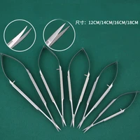 ophthalmology fine corneal scissors open eye corner surgical microsurgical scissors stainless steel venus straight curved scisso