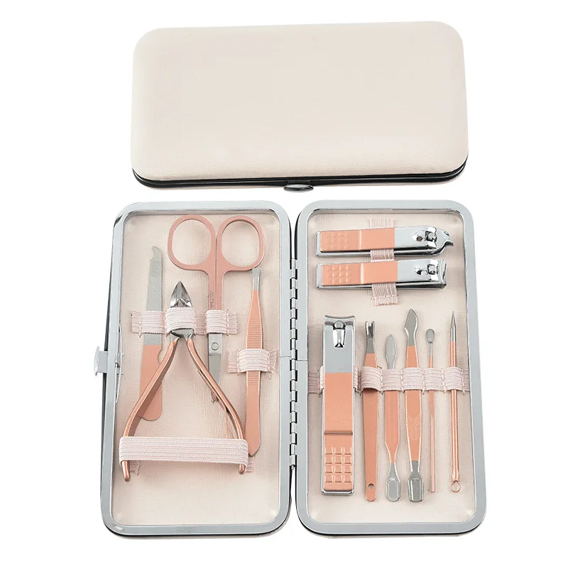 

Nail Clippers Sapphier File Set Manicure Tool Pedicure Kit Ultra Sharp Sturdy Fingernail And Toenail Cutters With Beauty Case