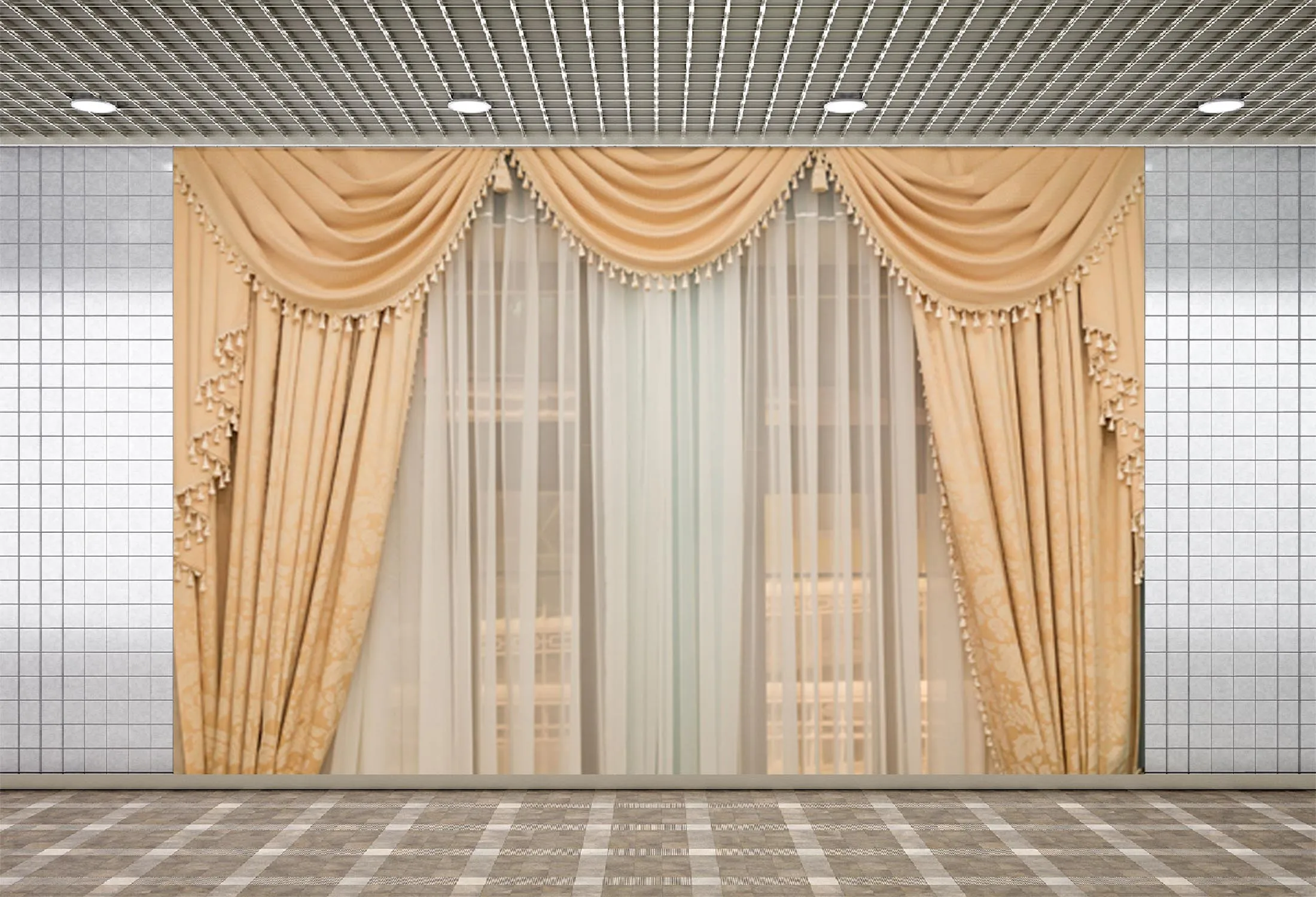 

Классический бежевый занавес Lyavshi, висячий фон для окна, баннеры, фон для свадебной вечеринки, фотография, портрет, реквизит для фотостудии