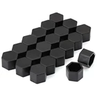 Лидер продаж, силиконовая крышка для автомобильного колеса, вверх, винтовая гайка, декоративная крышка, черная Защитная крышка для стайлинга автомобиля, 20 шт., модифицированные аксессуары для автомобиля