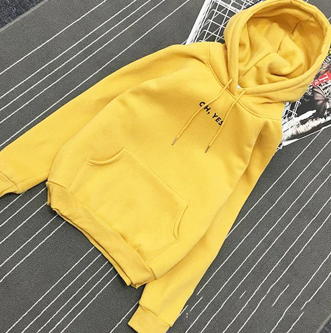 

New Women's loose Korean new wild hooded tops