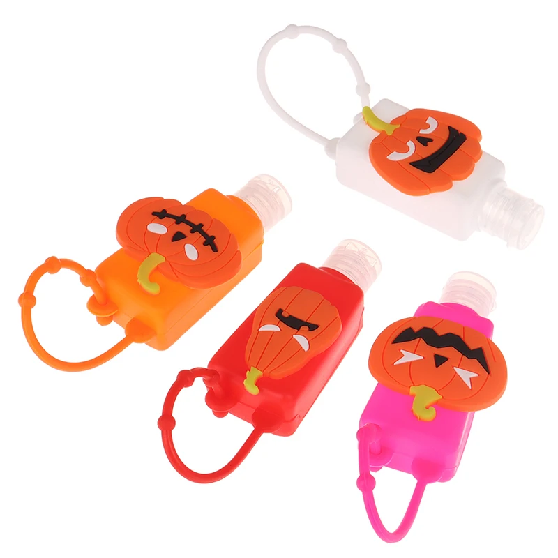 Многоразовая силиконовая бутылка для дезинфицирующего средства рук держатель