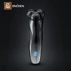 Мужская 3D электробритва бритва ENCHEN Blackstone, водонепроницаемая IPX7 бритва двойного назначения для влажного и сухого бритья, ЖК-дисплей, бритье лица и бороды