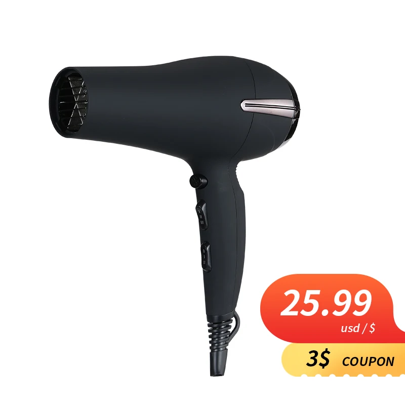 Фен для волос Профессиональный с функцией быстрой сушки 2000 Вт|Фены волос| |