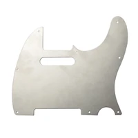 8 holes aluminium alloy guitar pickguard with screws tl guitar pick guard scratch plate for telecaster strat guitar