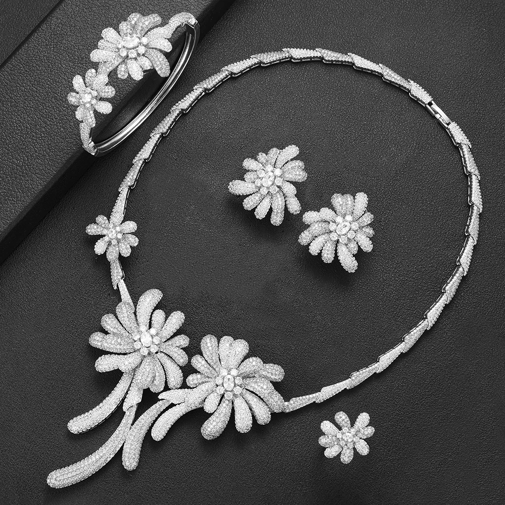 SISCATHY известный бренд подвески цветок два цветника комплекты украшений для