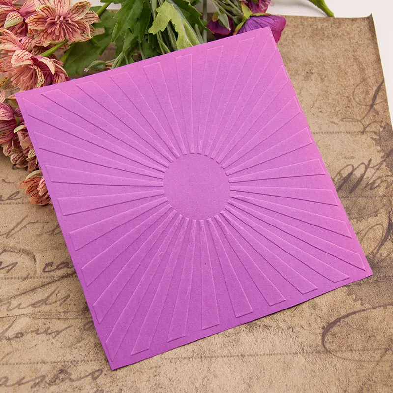 Sunshine пластиковые папки для тиснения DIY скрапбукинга бумаги ремесло/открыток