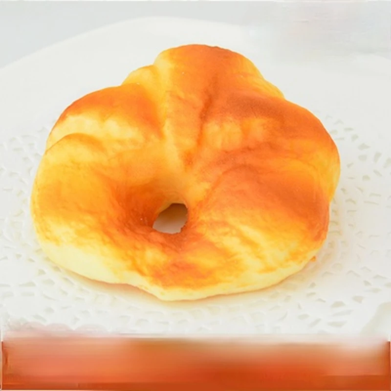 Simulaci&oacute;n de pan de juguete fragante, descompresi&oacute;n de alimentos, decoraci&oacute;n de frutas, muebles, modelo de pan falso, accesorios de rebote lento-5