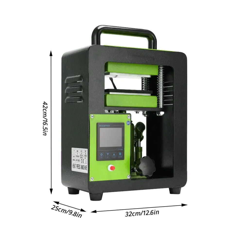 Гидравлический пресс для канифоли 5 тонн тепловой 2 4x4 7 дюймов двойные