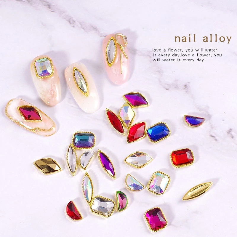 10 шт. стразы для дизайна ногтей|Стразы и украшения| |