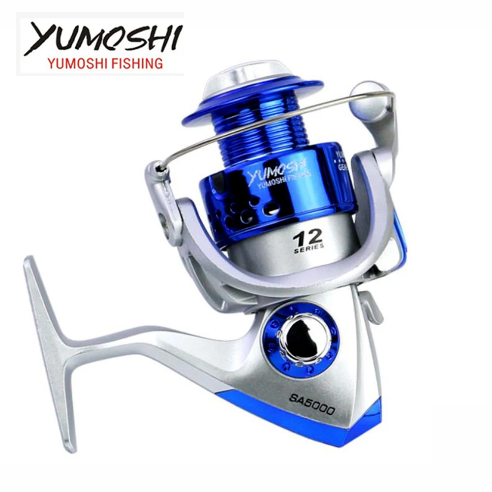 YUMOSHI Рыболовная катушка спиннинговая пластиковая левая и правая сменная ручка