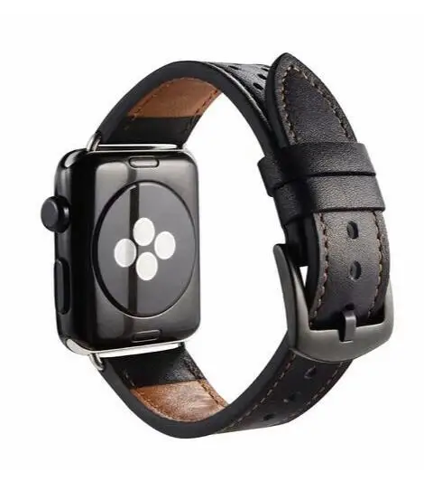 Кожаный ремешок для часов Apple watch Iwatch 4 серии 3/2/1 42 мм 38 40 44 5|Ремешки часов| |