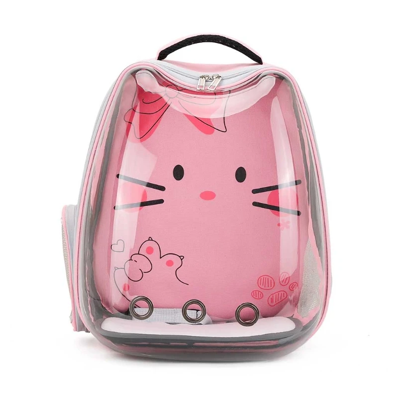 

Pet Carrier Backpack, Waterproof Bubble Backpack Carrier, Cats and Puppies X5XA