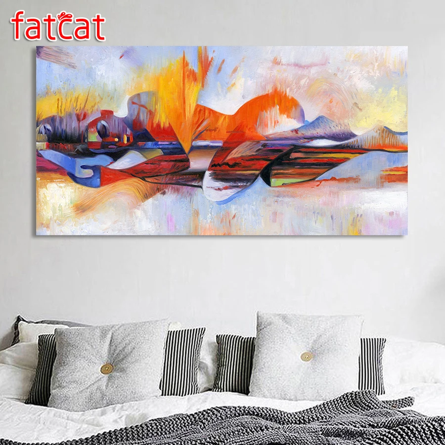 

FATCAT Африканский слон животные Большой Diy Алмазная картина полностью квадратная круглая дрель 5d алмазная вышивка Мозаика Декор AE1158