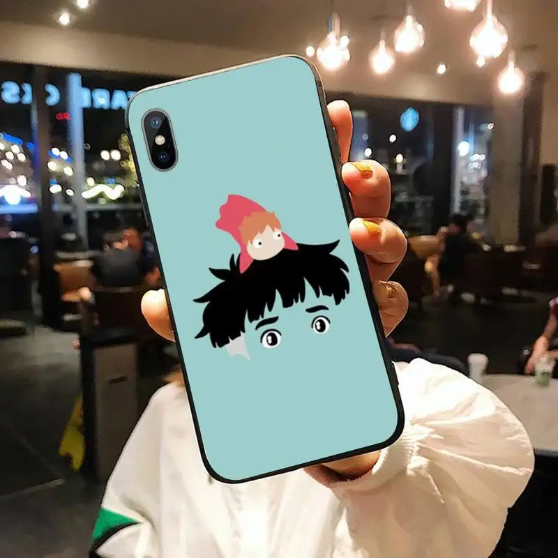 

Ponyo on the Cliff anime Studio Ghibli high quality Phone Case cover for iPhone 11 12 pro XS MAX 8 7 6 6S Plus X 5S SE 2020 XR