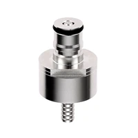 1pc homebrew stainless steel carbonation cap ball lock type w 516 barb fit for soft pet bottle of cola soda beer 6032mm