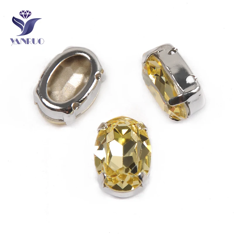YANRUO 4120 все размеры Jonquil Овальные Необычные камни точечные Стразы стразы