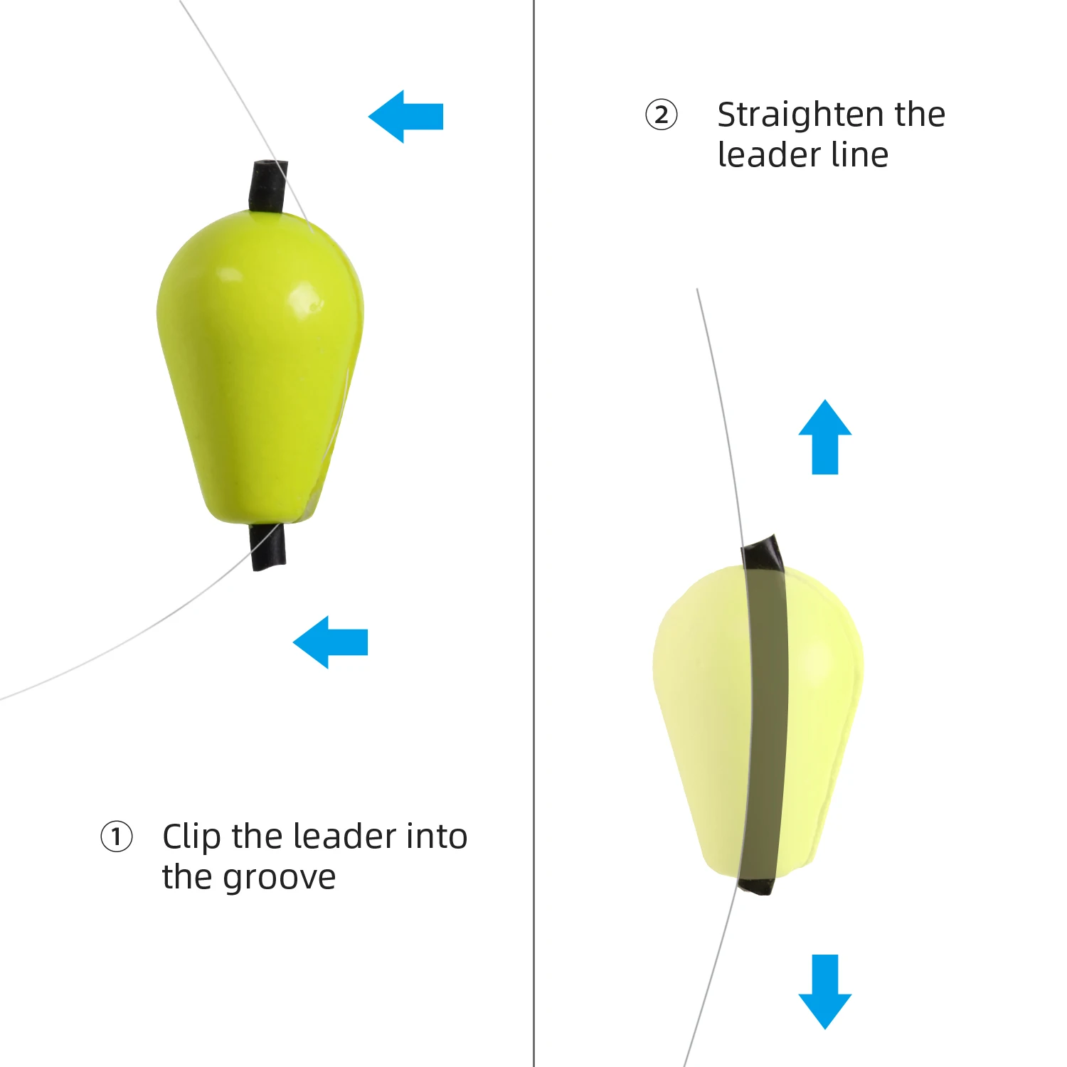 SF Fly Fishing Strike Indicator Foam Material Teardrop Floating Bobber Indicator