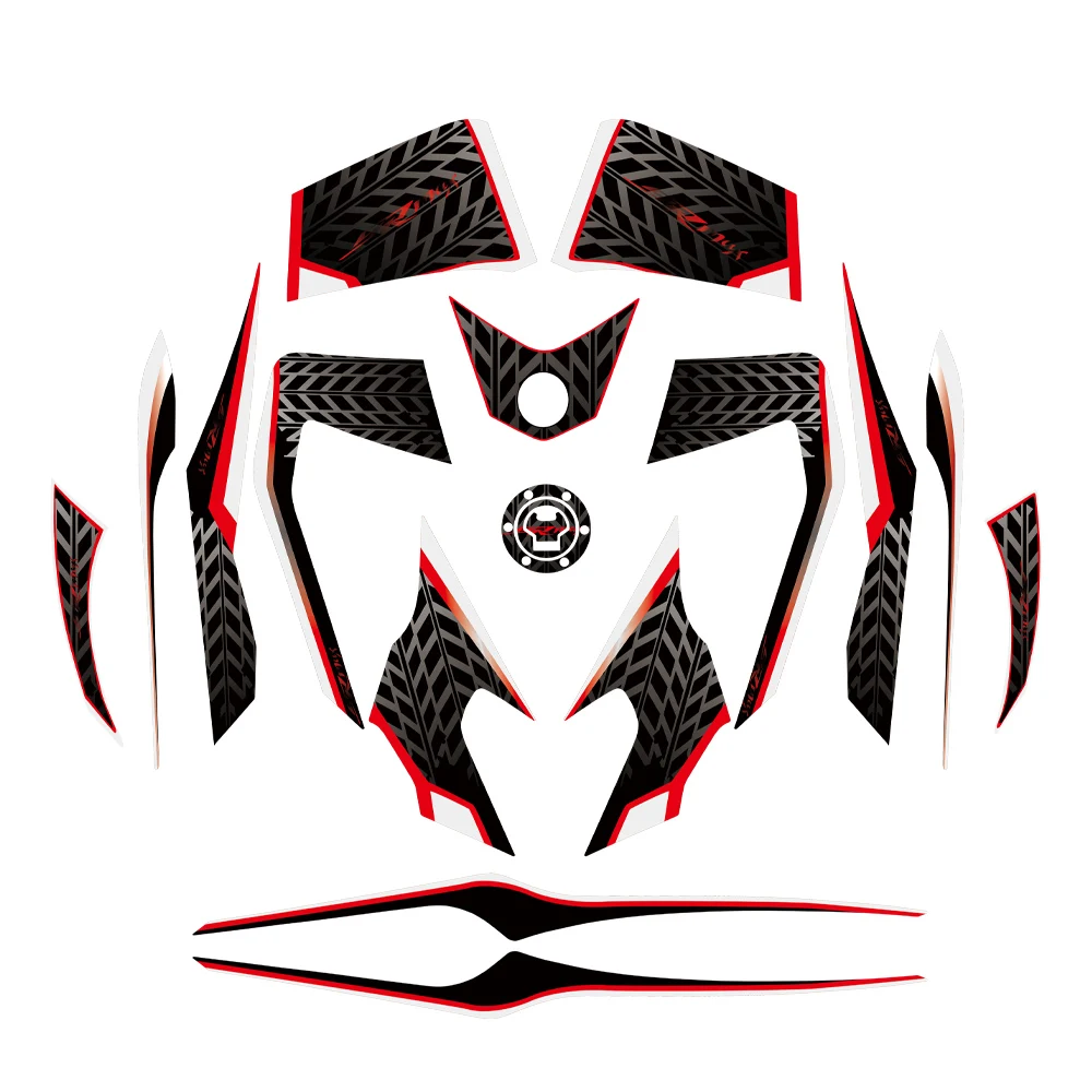Kodaskin 2D наклейка с принтом наклейки для мотоциклов украшение Aprilia srmax 250 300 SR MAX sr max250