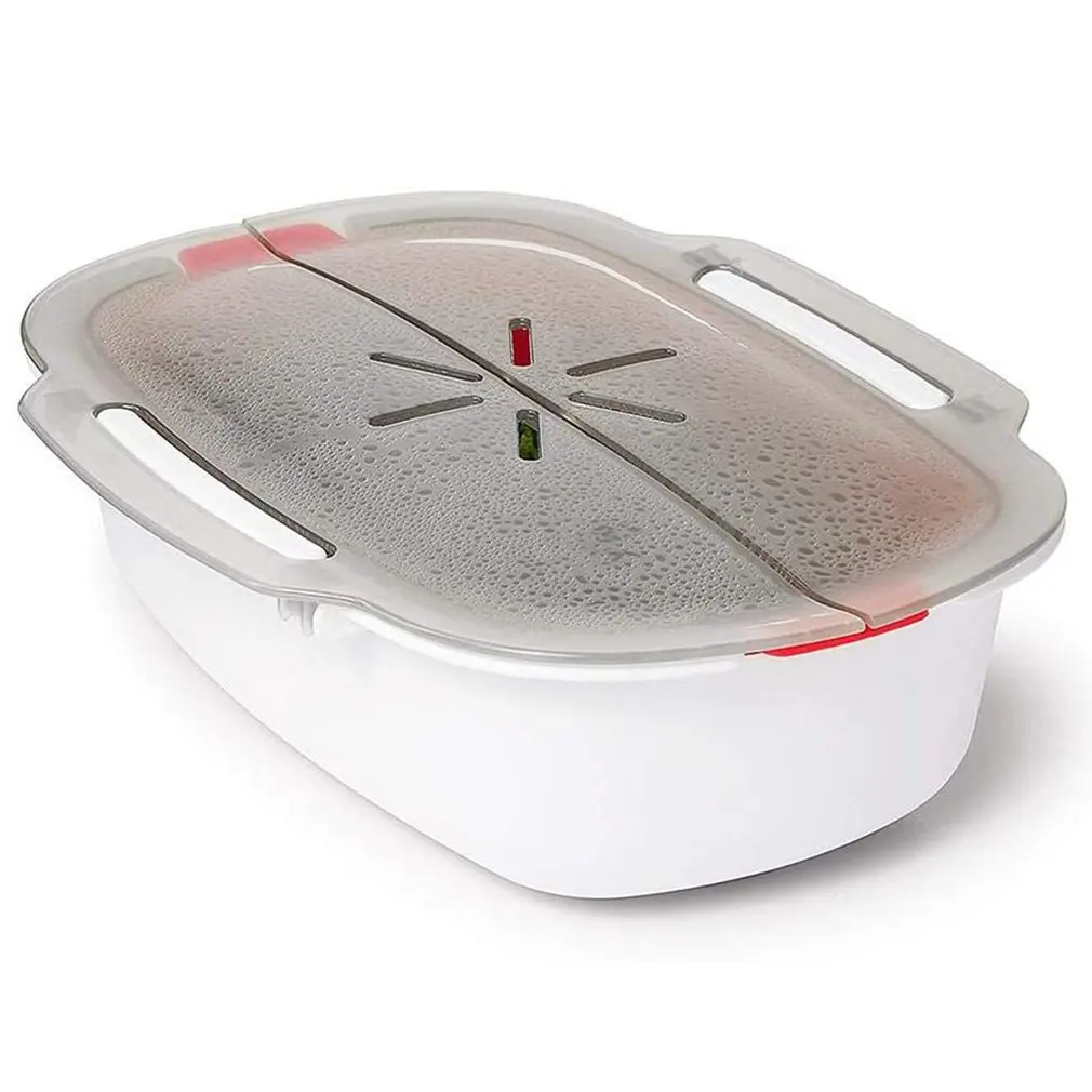 

Микроволновая плита, пищевой контейнер, двухслойная микроволновка, сливаемый Пароварка из полипропилена, сливаемый пароварка