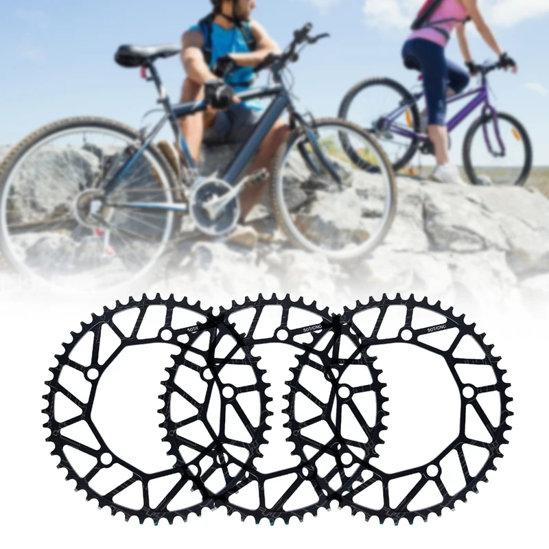 Горячая Распродажа Велосипедное цепное колесо из алюминиевого сплава 50T/52T/54T/56T/58T