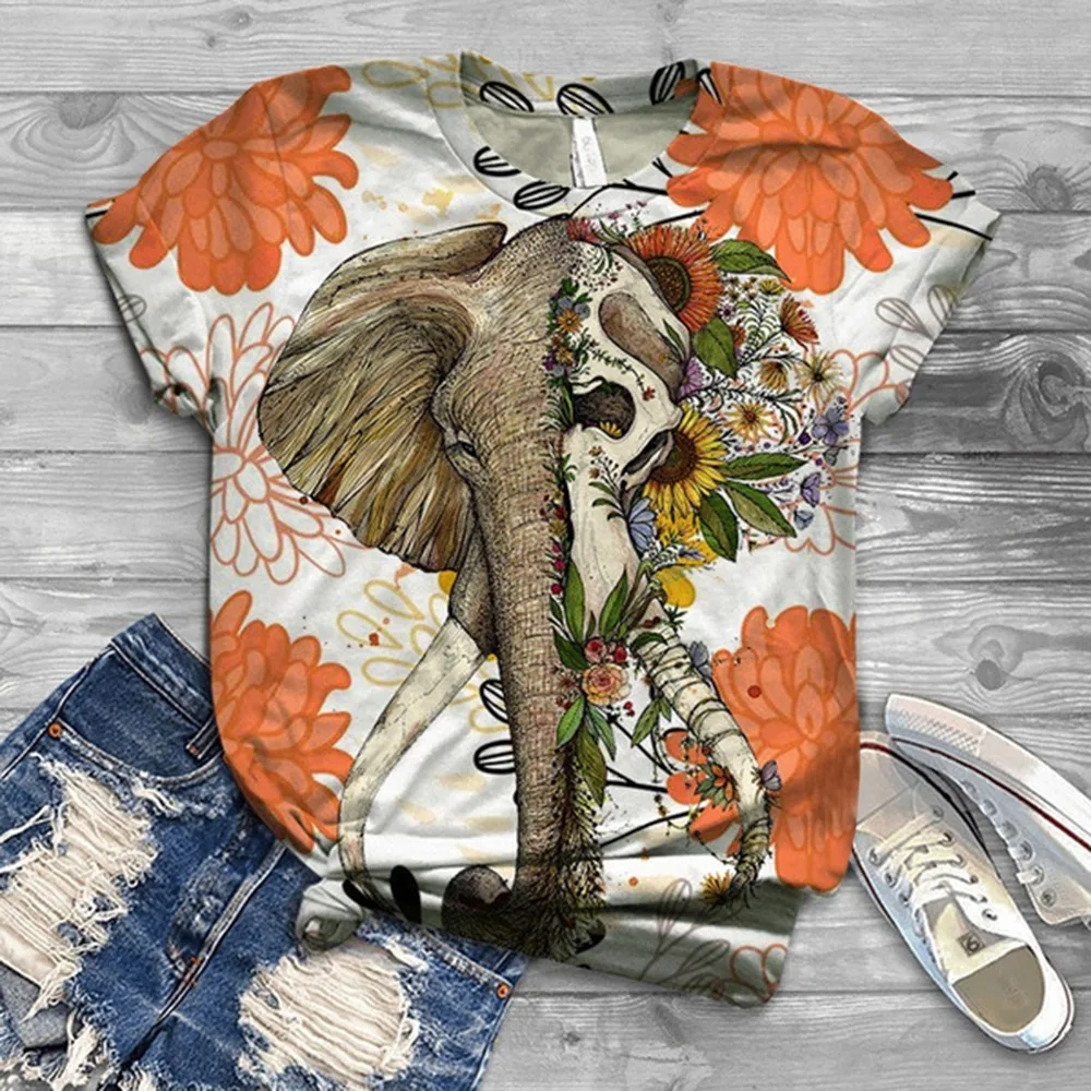 

Woman Tshirts Harajuku Graphic Tee Spring Summer Streetweear Women Animal Cat Print Cute Kawaii Short Sleeve T-shirts Tops