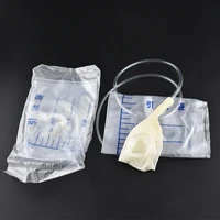 25 pcs set man disposable thick drainage urine bag no backflow urine collection bag incontinence urine drainage bag