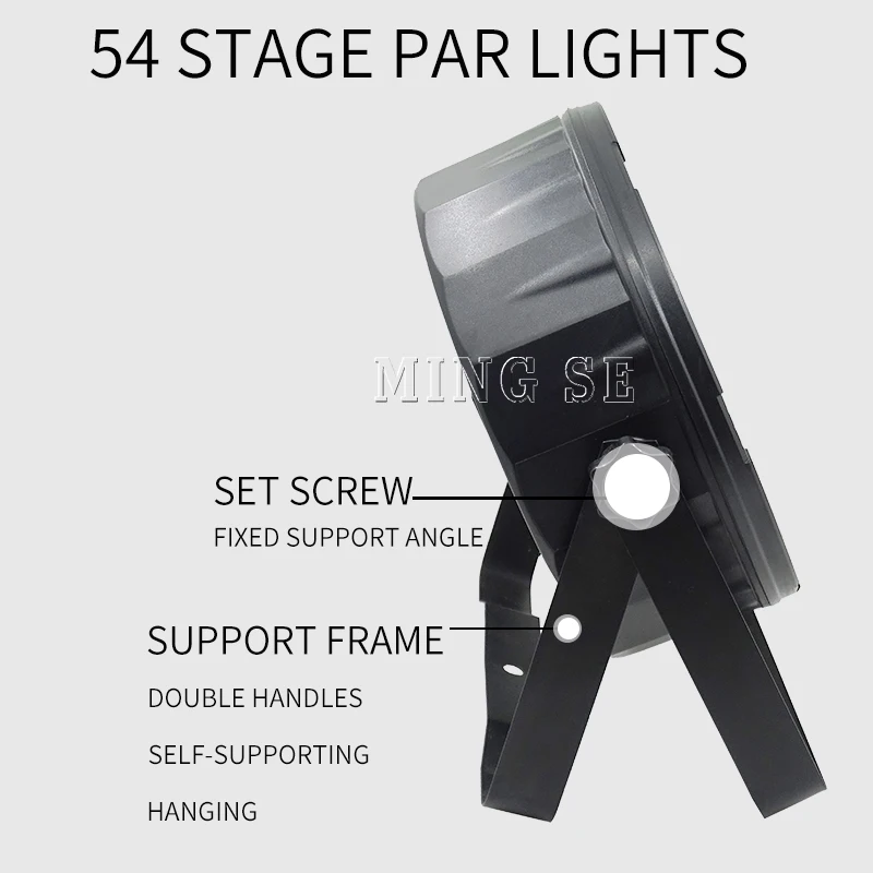 2 шт./лот 54X3W RGB 3 в 1 Светодиодный светильник Par 54*3w LED PAR DMX512 светодиодные лампы