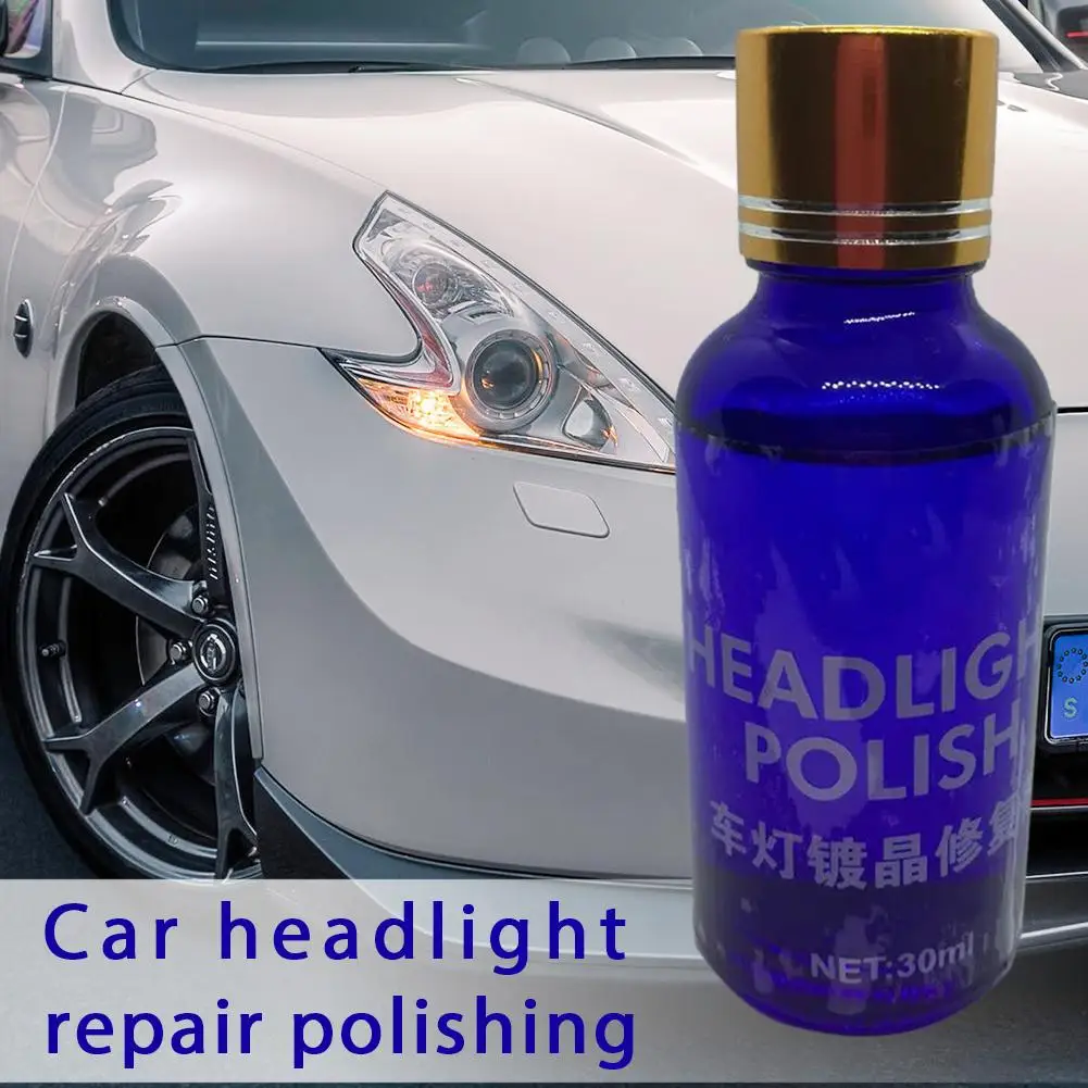 30 мл для окисления желтая лампа Авто фара полировка удаление царапин агент