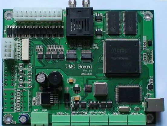 S90008 Широкоформатные печатные платы UMC XAAR382 35PL 8 головок Наборы Главная доска