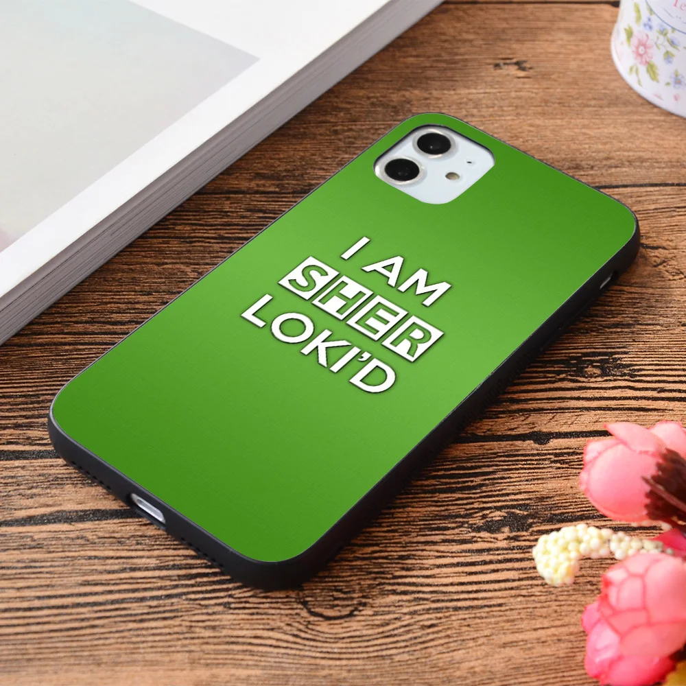 

For iPhone Sher Loki'd Soft TPU border Apple iPhone Case