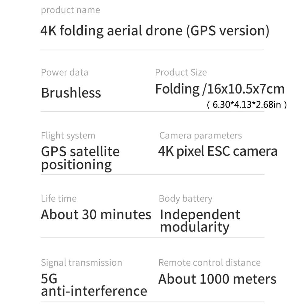 Новый складной Дрон 5G Wi Fi передача Смарт следующий Радиоуправляемый 4K HDR камера