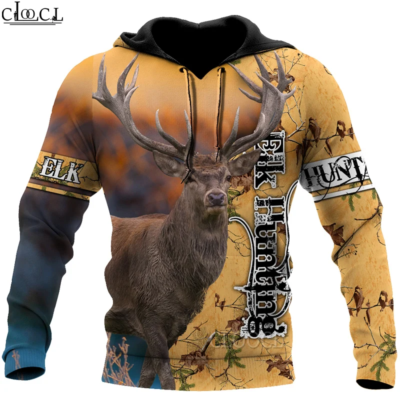 

CLOOCL Newest Popular Animal Deer Hunting 3D Print Men Women Autumn Fashion Tracksuit Hoodie Harajuku Hip Hop Tops Drop Shipping