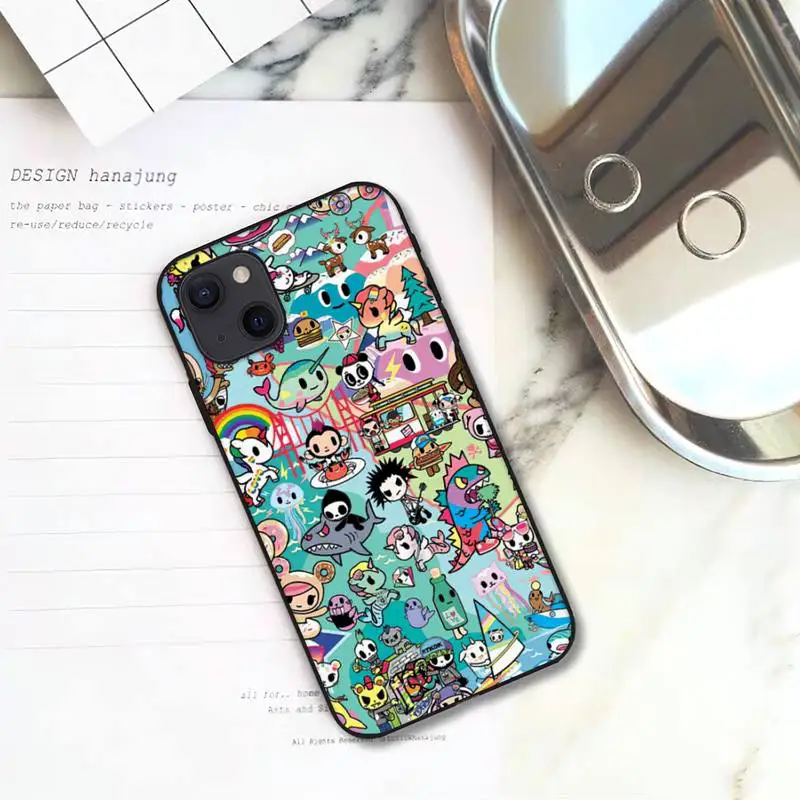 Японский чехол для телефона T-Tokidokis iPhone 11 12 Mini 13 Pro XS Max X 8 7 6s Plus 5 SE XR | Мобильные