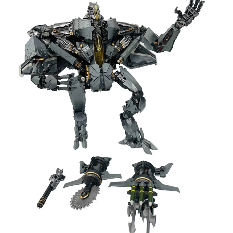 

T-10 T10 Masterpiece Starscream KO MPM10 34CM ABS Transformation Robot Figma Action Figure Toy Deformation Car Plastic Model