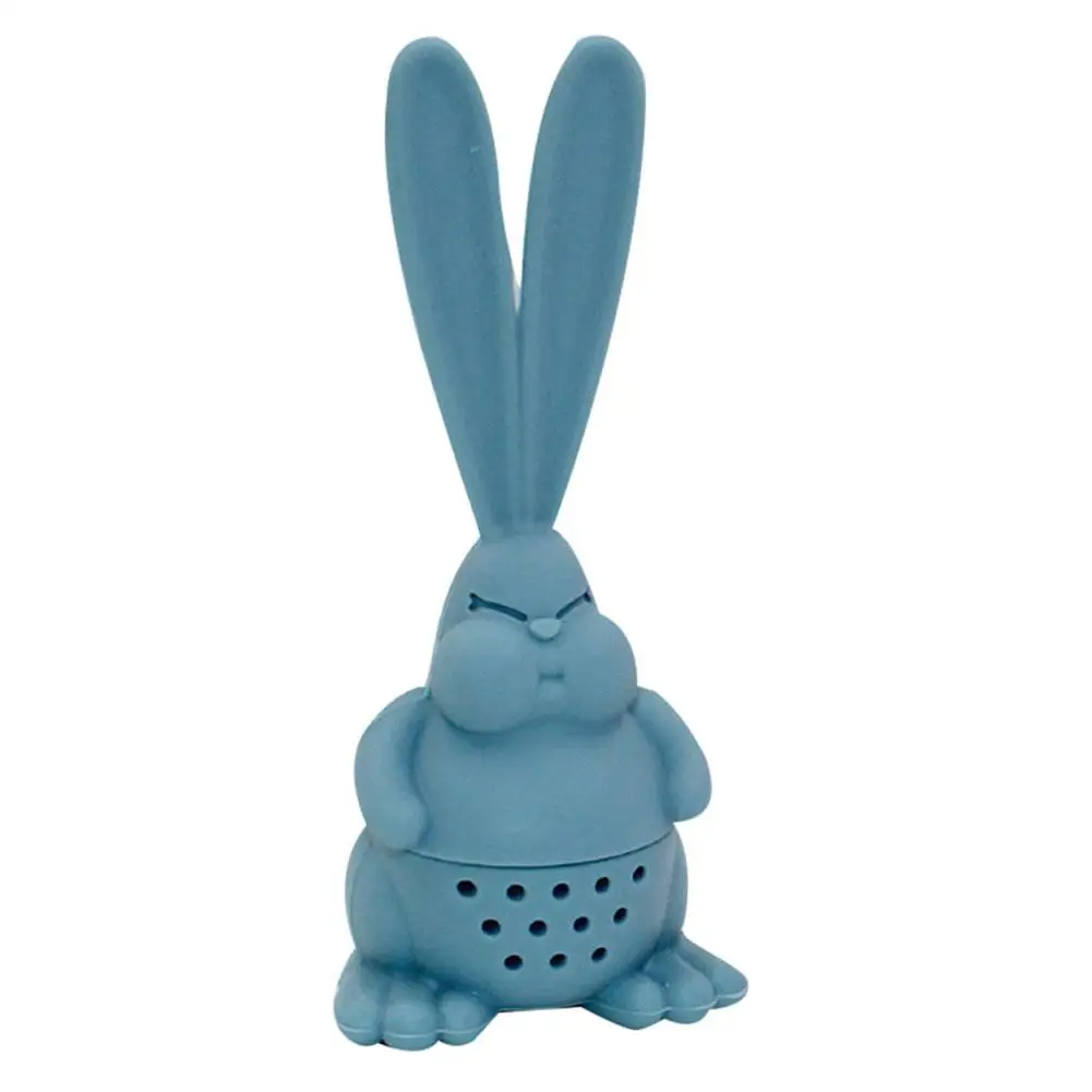 1 шт. Чай фильтр здоровый силиконовая форма в виде кролика заварки многоразовые