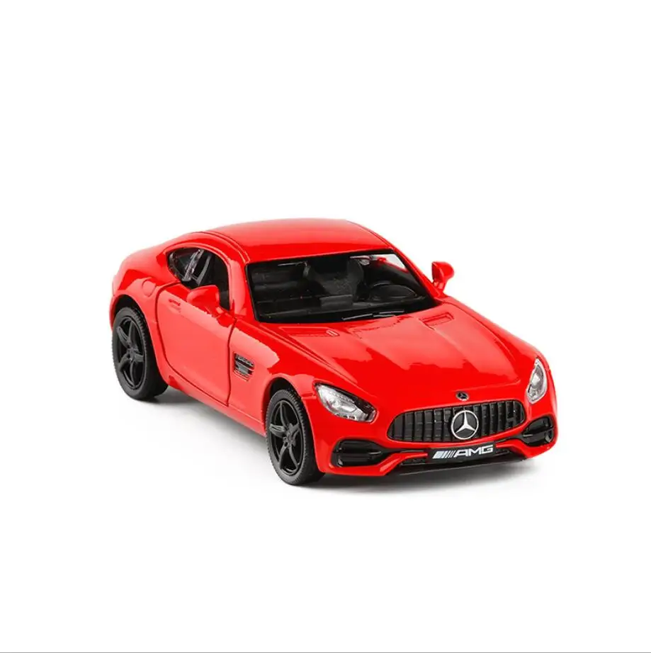 Высокая имитация 1:36 AMG GT Металлический Игрушечный Автомобиль из сплава супер