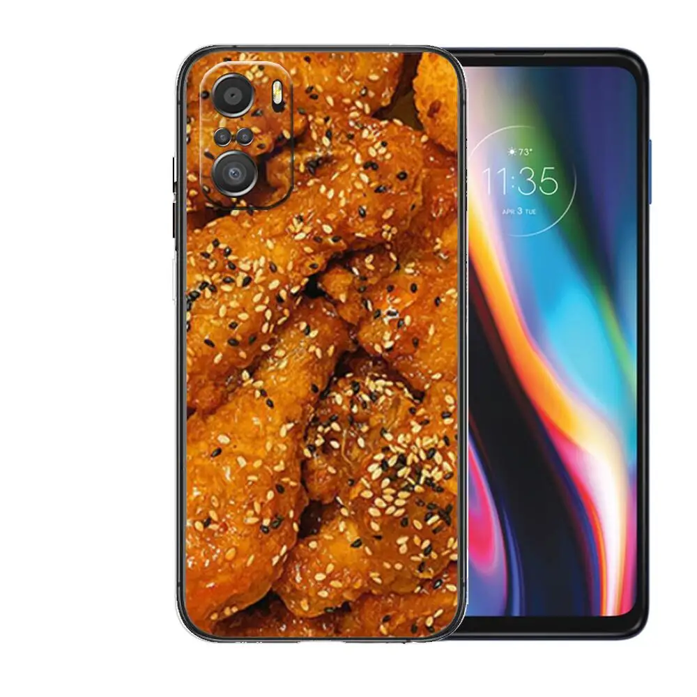 Чехол для телефона с жареной курицей и бургерами xiaomi mi 11 Lite pro Ultra 10s 9 8 MIX 4 FOLD 10T 5g
