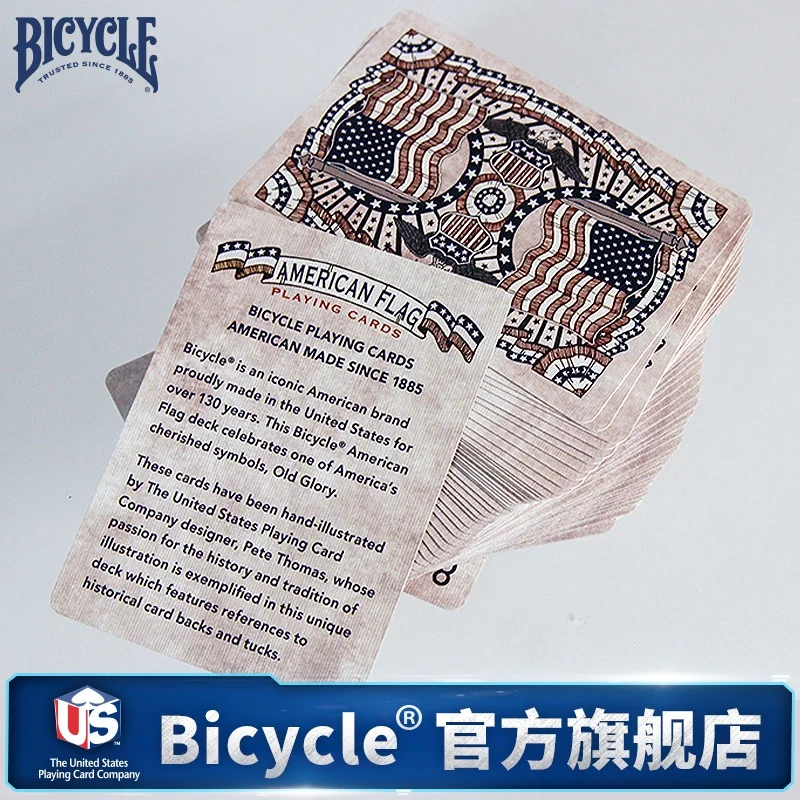 Коллекционная карта в винтажном стиле с изображением велосипеда покера