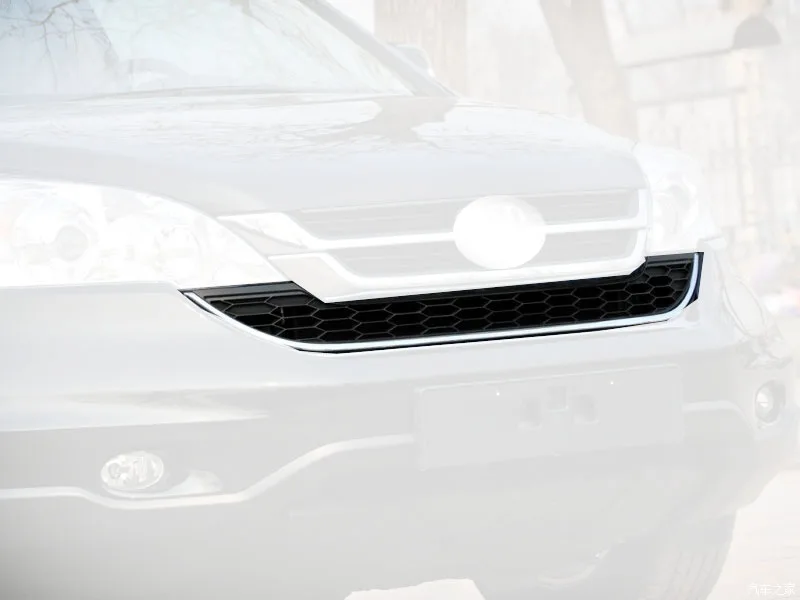 Передняя решетка бампера нижний АБС ХРОМ для Honda CRV 2010 2011|bumper grille|front bumper grillelower grill |