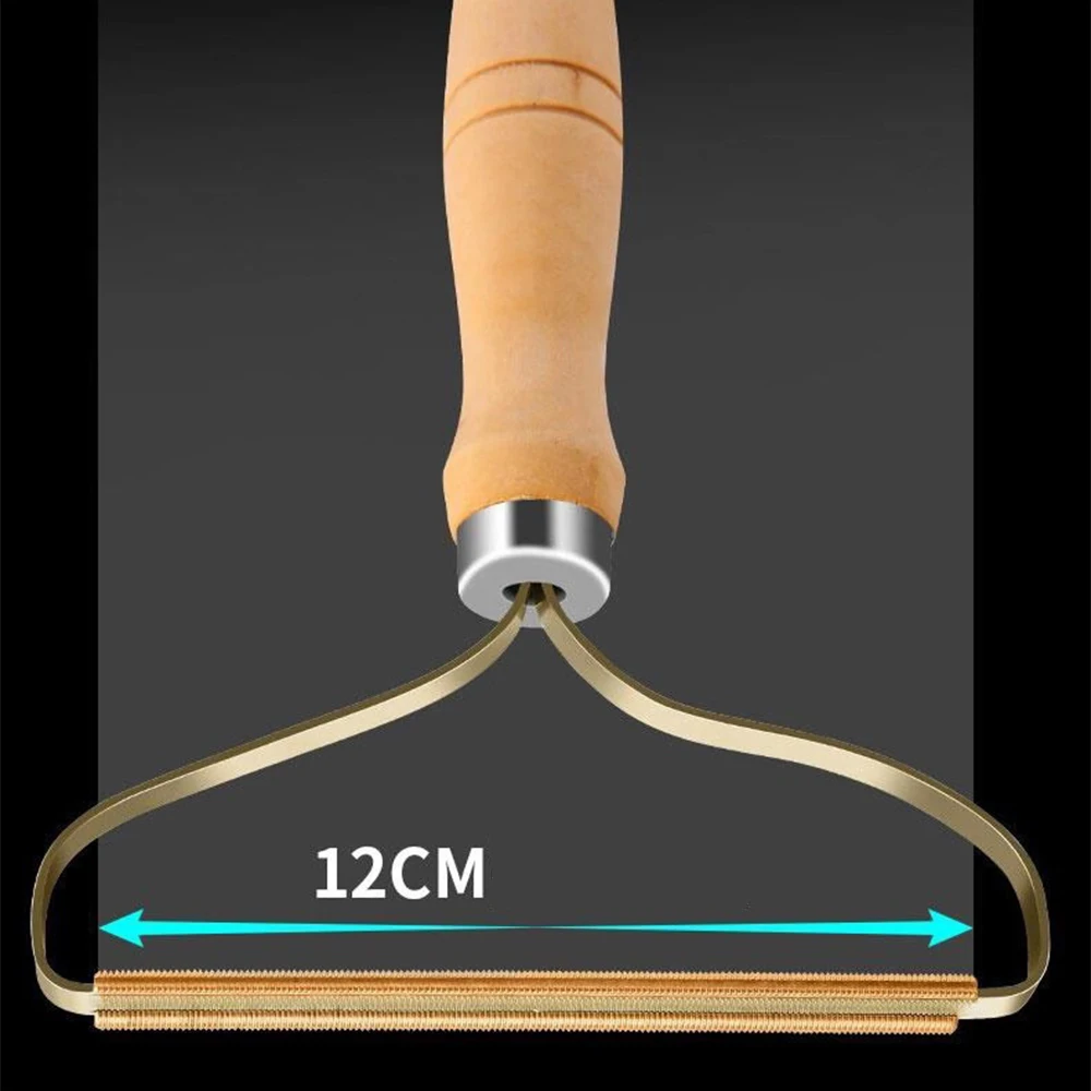 Деревянное ручное устройство для удаления ворса шерстяное пальто бритья простая