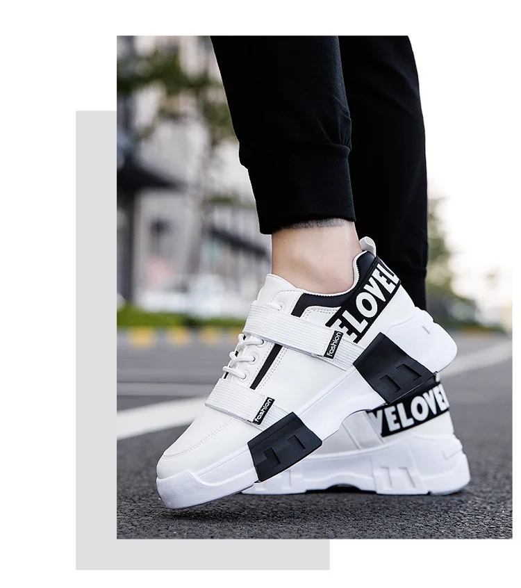 Мужские увеличенные кроссовки для скейтбординга повседневная обувь спортивная