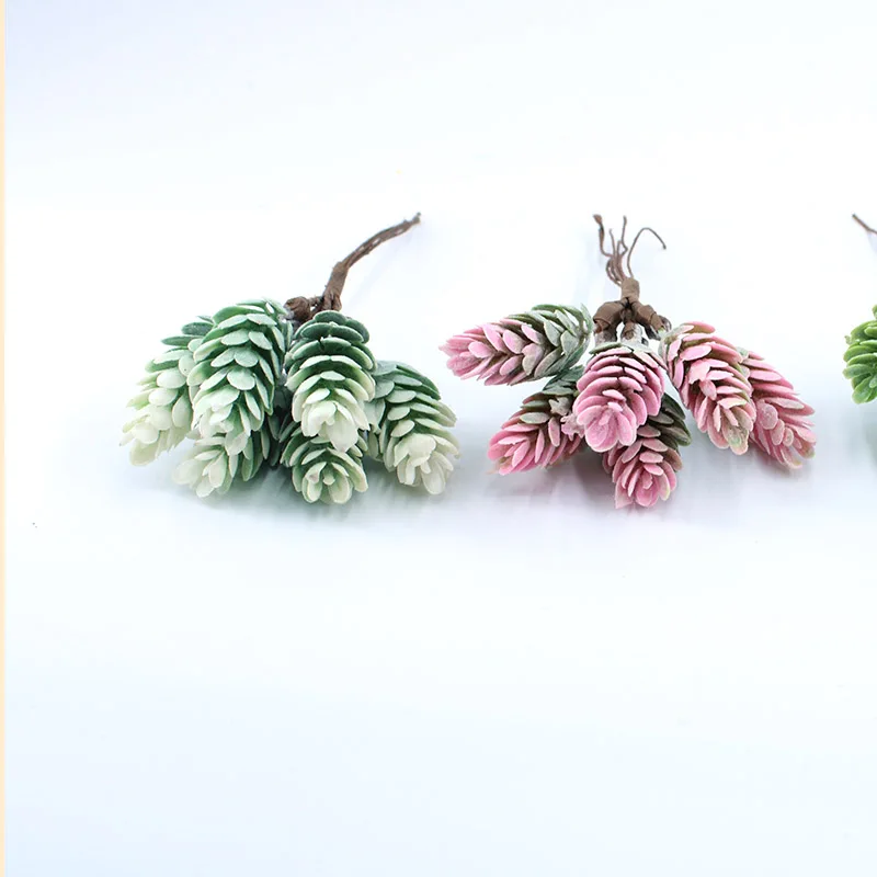 6 шт./лот Искусственные цветы ананас трава поддельные растения для свадьбы