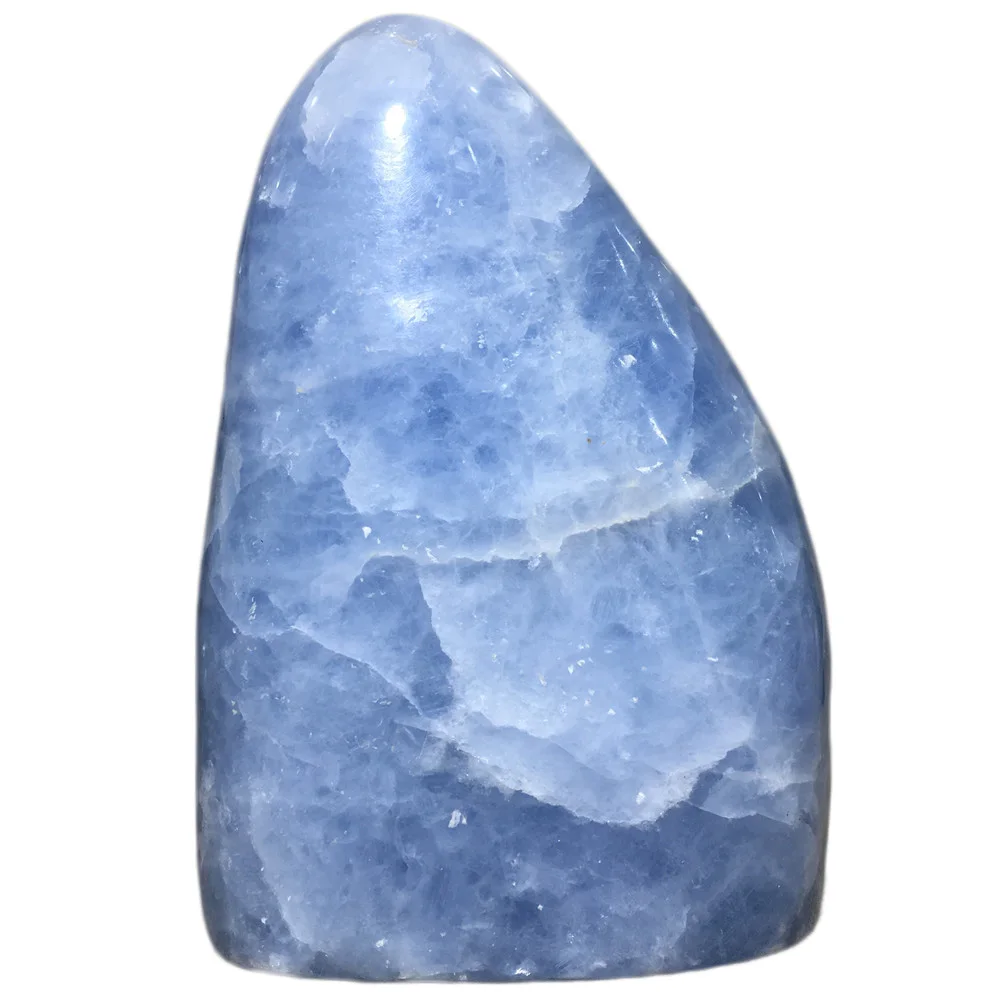 

Натуральная синяя кварцевая палочка, подарок, украшение для дома, лечение кристаллов, лечебная башня
