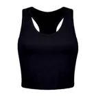 Базовый укороченный жилет для йоги 25 #, женский сексуальный укороченный спортивный топ без рукавов, спортивный жилет для йоги, Camiseta Tirantes Mujer