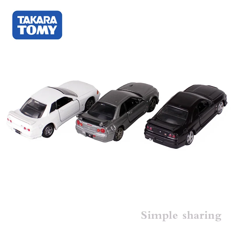 Takara Tomy томика Ниссан SKYLINE GTR BNR32 34 BCNR33 5 й юбилей модель комплект 1/62 Горячая