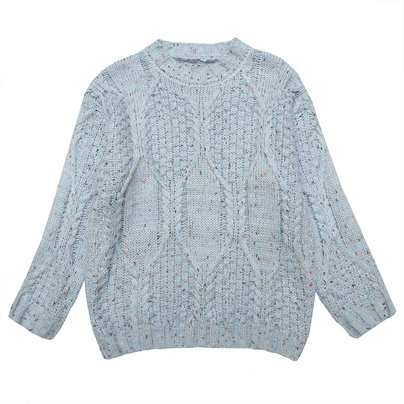 

Fashion autumn new Korean loose long-sleeved casual wild sweater