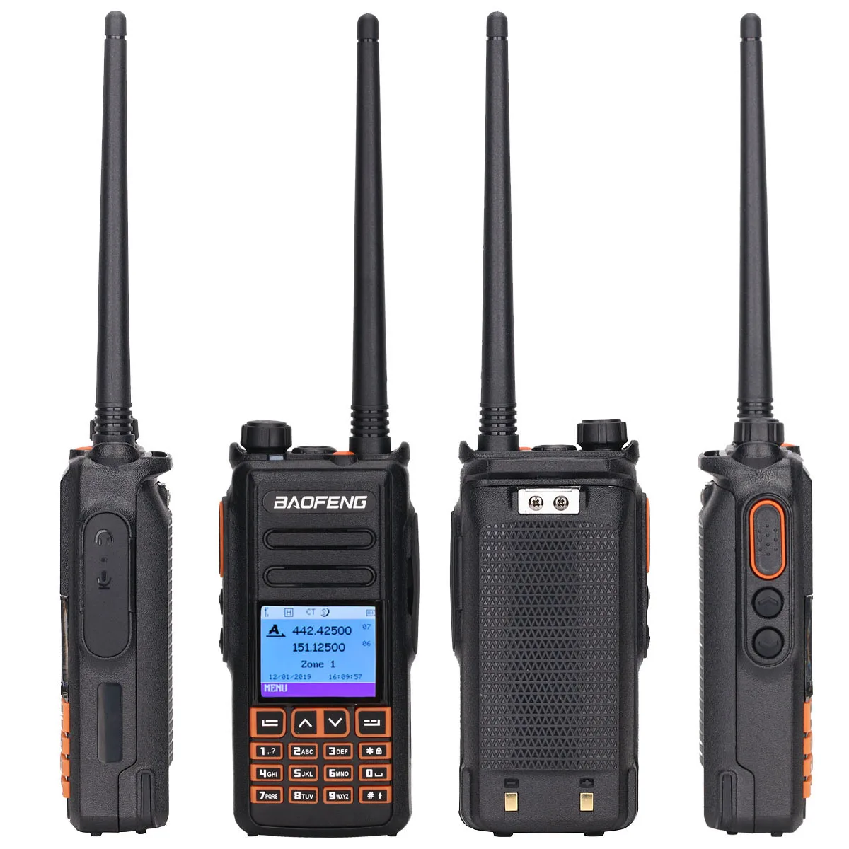 Baofeng DM X Dual Band DMR цифровой иди и болтай Walkie Talkie (GPS) VHF Любительская рация уровня 1 2 Ham